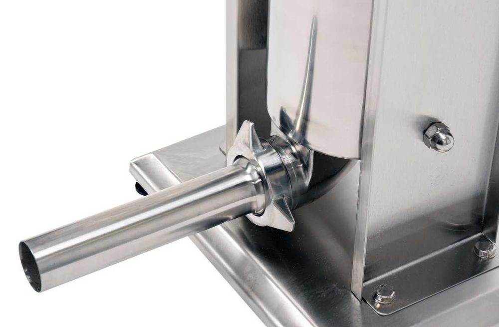 Ręczna NADZIEWARKA do kiełbas 5L Stalowa Maszynka do mięsa Nowa