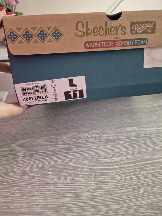 Сапоги зимние, женские Skechers
