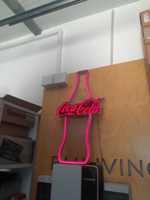 Reclame luminoso coca cola