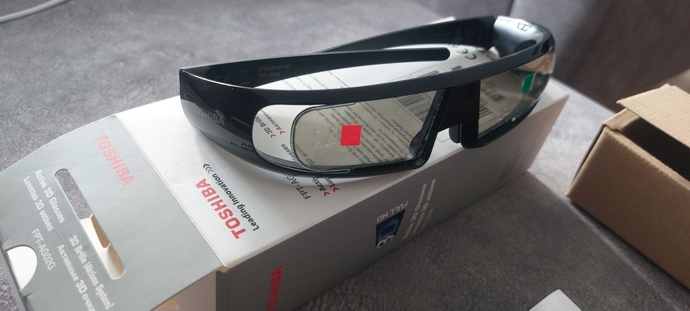 Toshiba Active 3D Glasses Okulary 2 szt.
