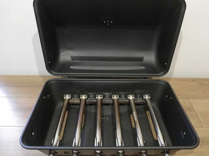 Grill gazowy TEPRO TARBORO 6+1 ogrodowy 14,3kw kółka !