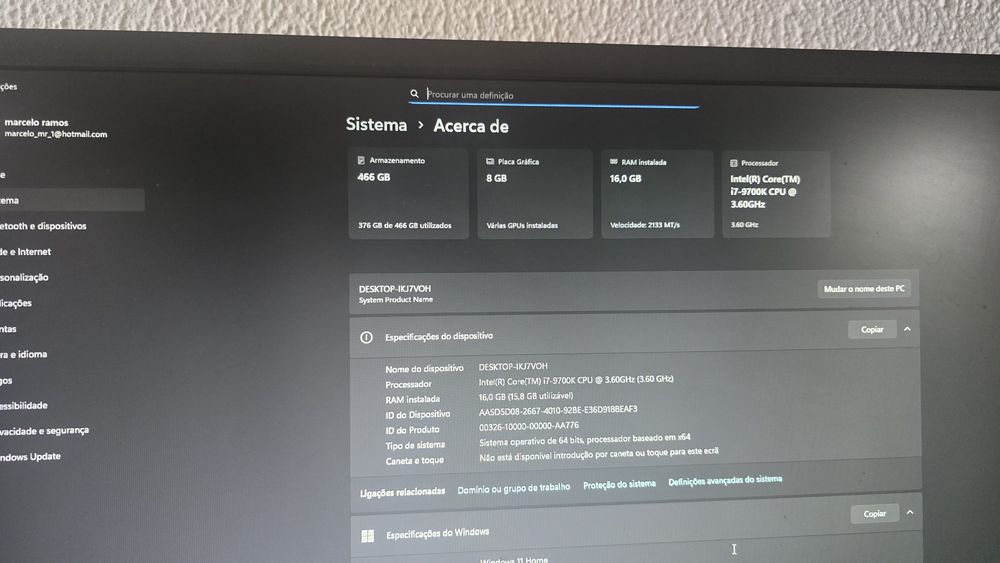 Gaming PC i7 9700K + RTX 2070 SUPER 8GB | 16GB RAM | SSD