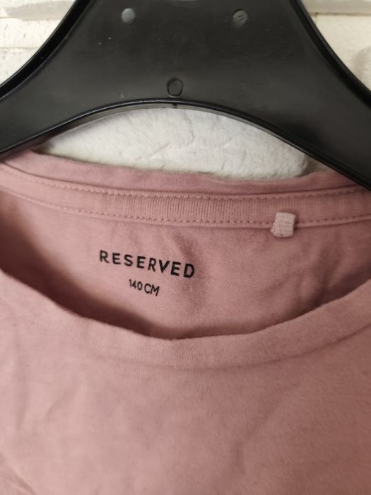 Koszulka różowa 140 Reserved