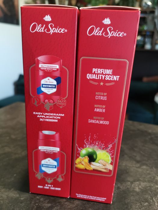 Old Spice Whitewater Zestaw Prezentowy 50 ml + 250 ml Nowy