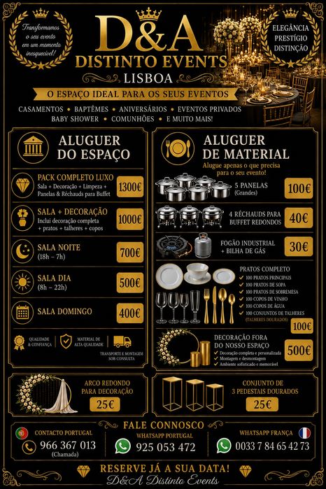 Aluga-se salão et material para festas  tudo completo