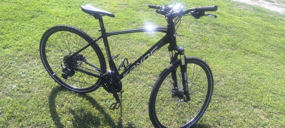 Rower crossowy Kands Avangarde 28" – Rama 19" (Czarno-Srebrny)