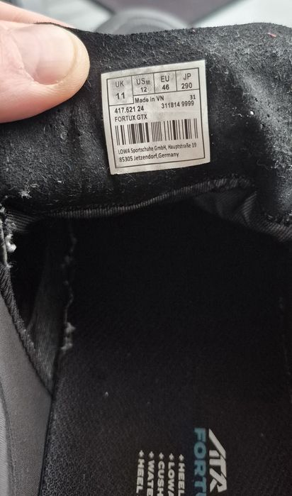 Кросівки Lowa Fortux GTX