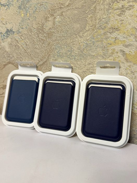Кошелек кожаный магнитный magsafe для iphone