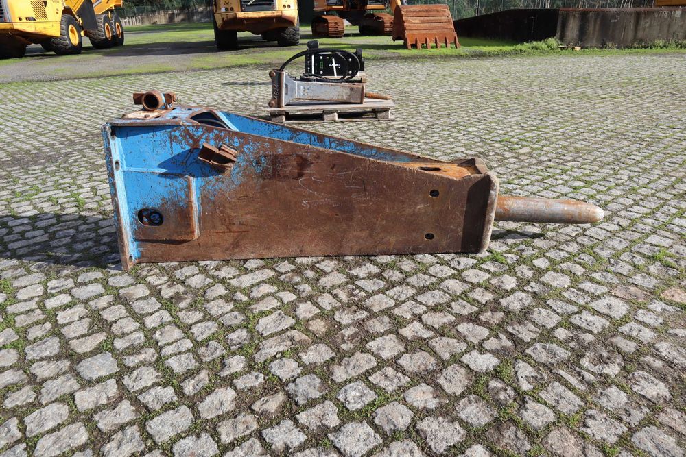 Krupp HM 720 CS2 1180 kg 15–24 t martelo hidráulico