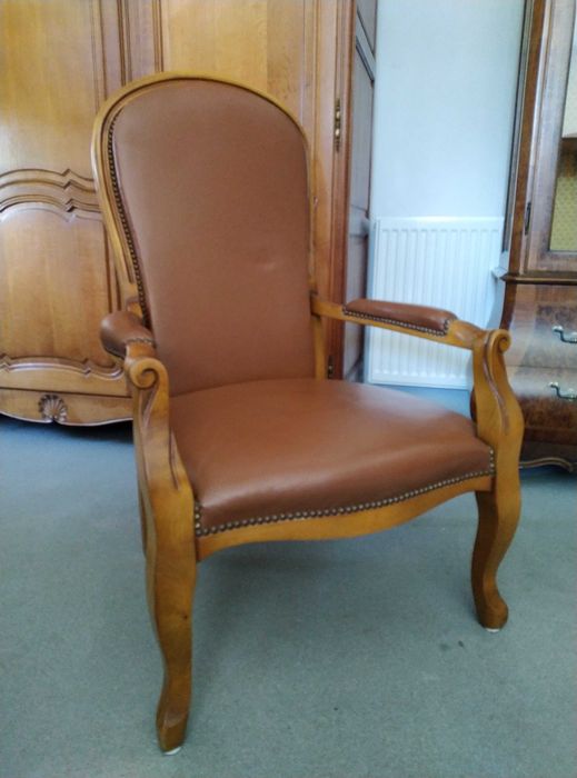 Fotel skórzany francuskiej marki GRANGE