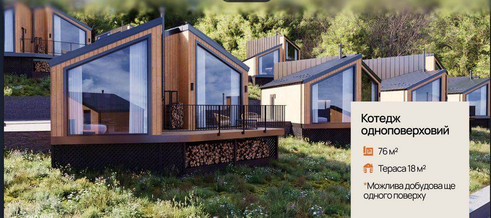 Без комісіі продаж Котеджа 80 м2 в Яремче.окупність