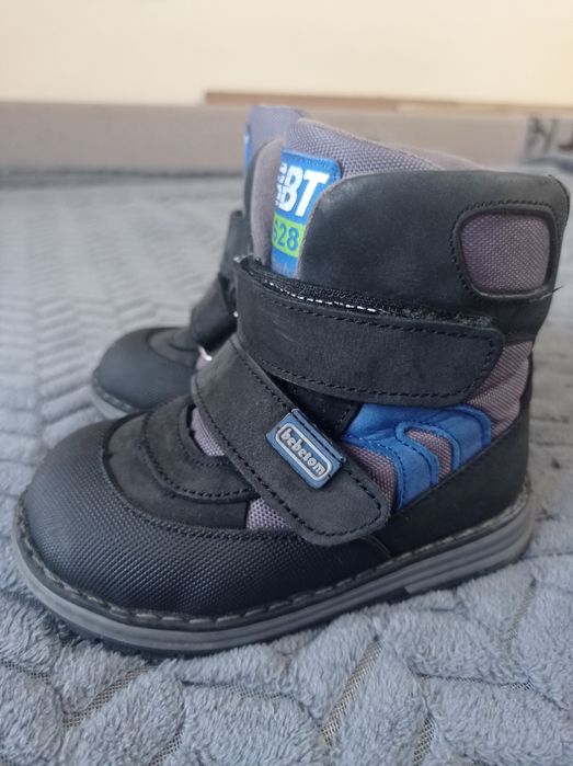 Ортопедичні зимові ботинки bebetom на хлопчика 22р