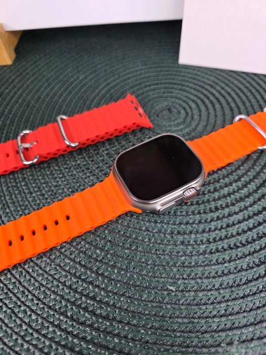 Smartwatch HK Ultra2 Max – AMOLED , połączenia, sport, zdrowie, NOWY