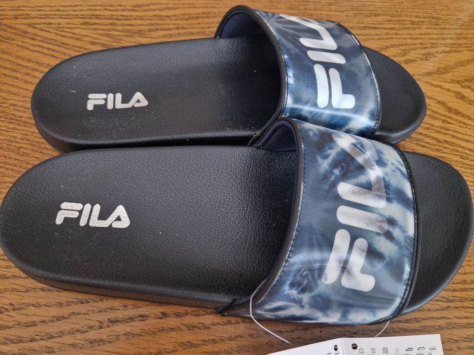 Fila klapki meskie/ chłopięce rozm. 40 nowe opalizujące
