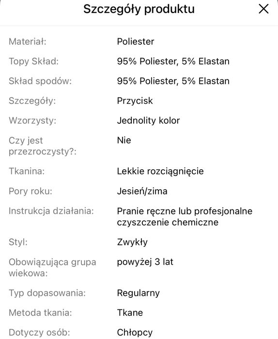 Garnitur dla chłopca - 3 częściowy 128