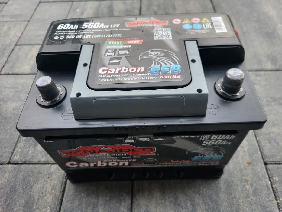 Akumulator  Sznajder Carbon EFB 60Ah StartEco75
