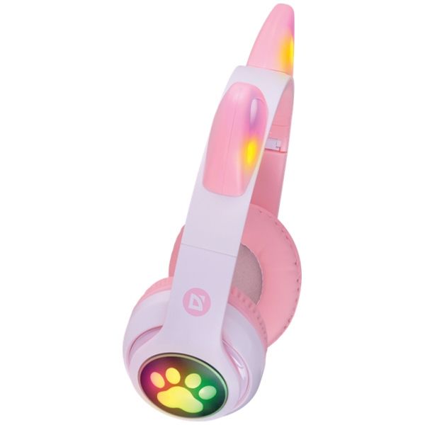 Defender słuchawki Bluetooth FreemotionB585 Led różowy/pink (63585)