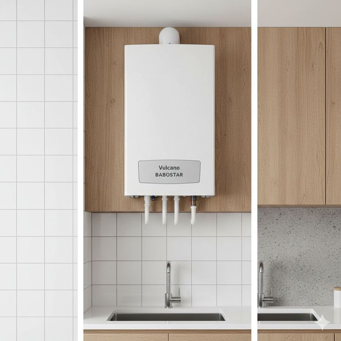 Esquentador Vulcano BabyStar – Eficiência, Segurança e Design Compacto