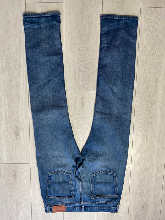 TOMMY HILFIGER r.34/34 oryginalne spodnie jeansowe męskie