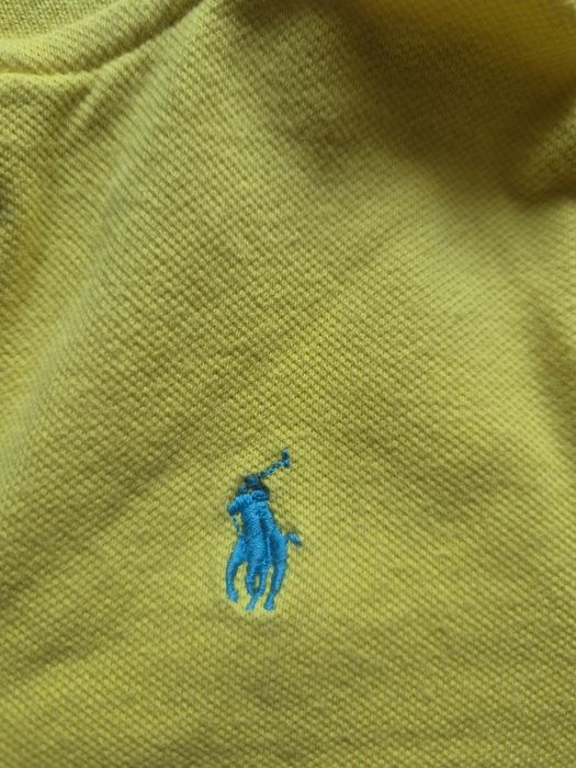 Polówka z falbanką Ralph Lauren