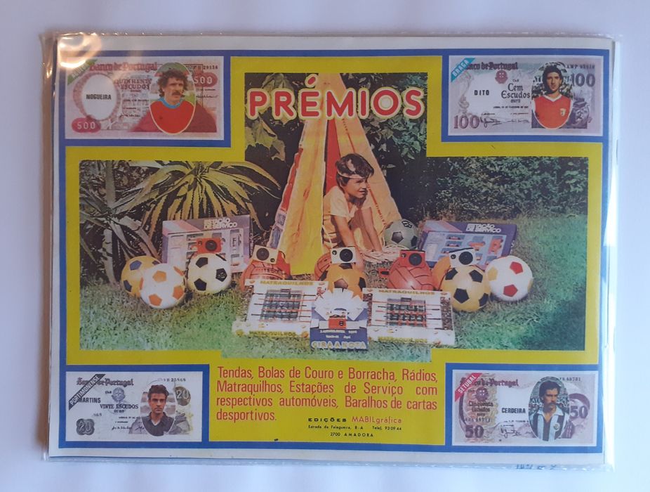 Caderneta Completa Gira A Nota - MABILgráfica.

Bom Estado.