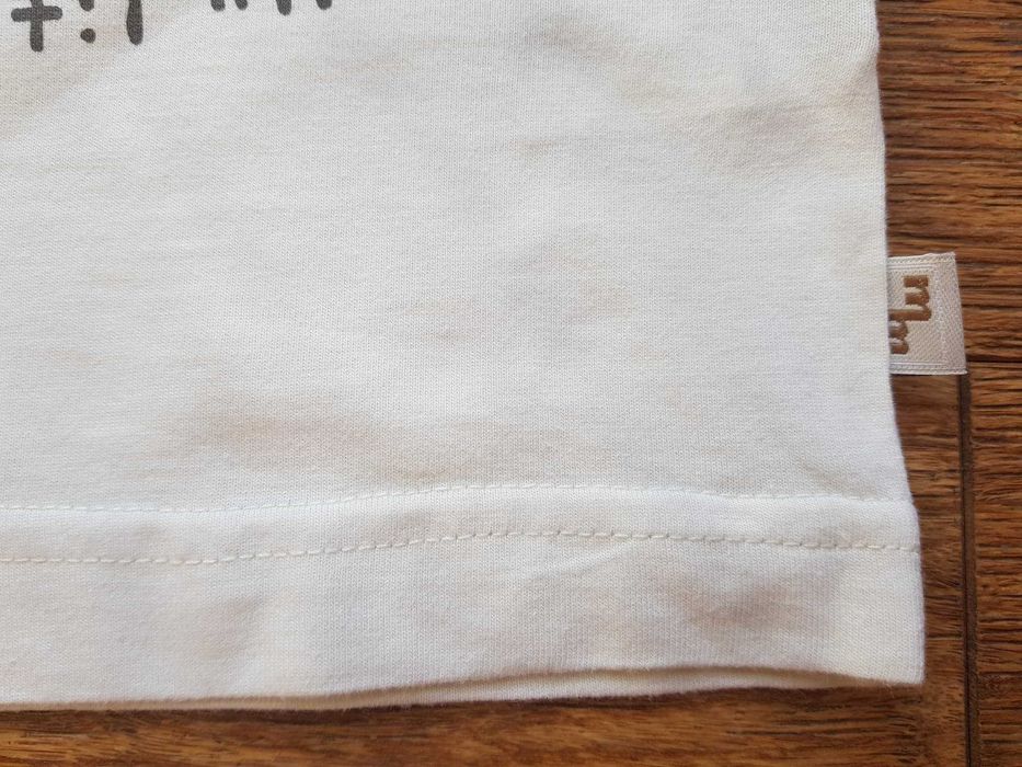 MM Dada – beżowy t-shirt z pieskiem rozm. 74