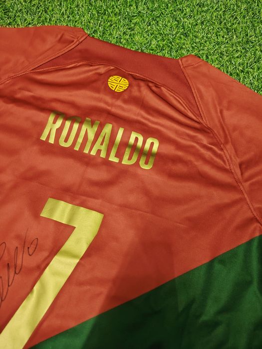 Camisola Ronaldo Autografada