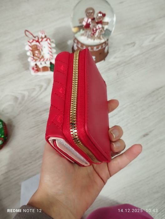 Portfel damski serca