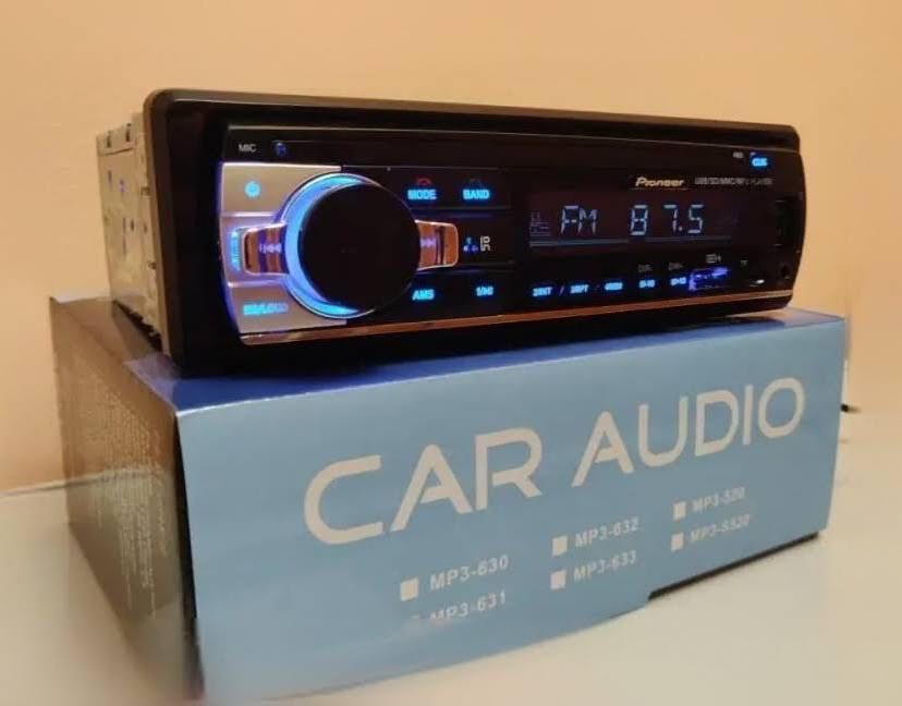 Автомагнітола Pioneer з Bluetooth 520B/Авто магнитола пионер/магнітола