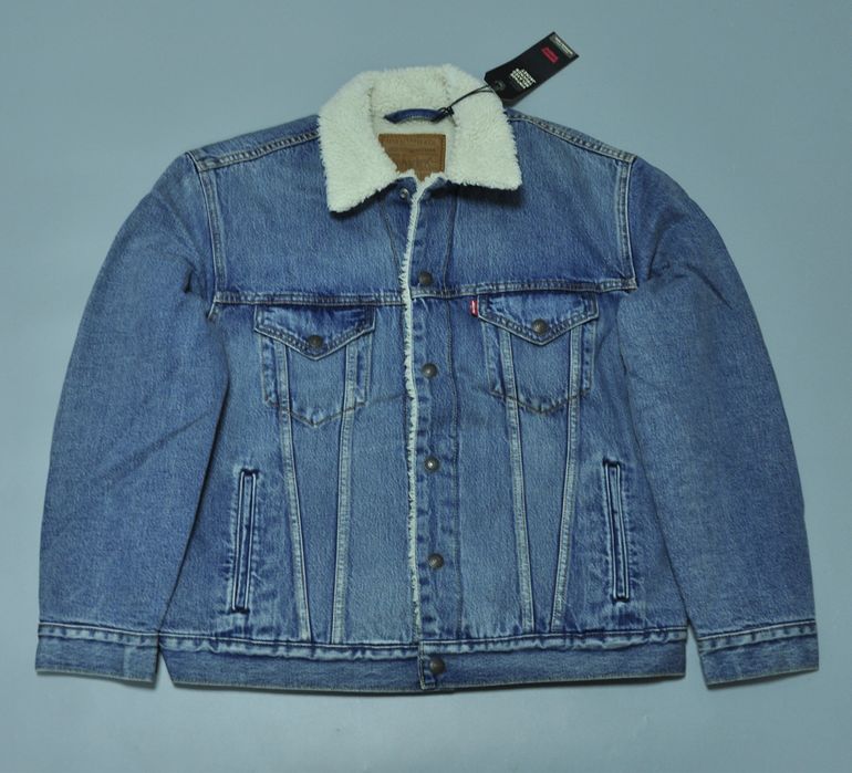 Levi’s Premium Sherpa оригинал новая мужская куртка шерпа (NEW)