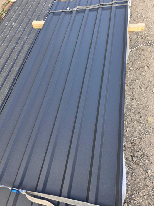 blacha trapezowa t18 brąz ral 8017 mat, na dach, garaż, dobra cena