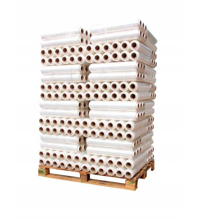 Folia Stretch (strecz) czarna, transparentna 3kg