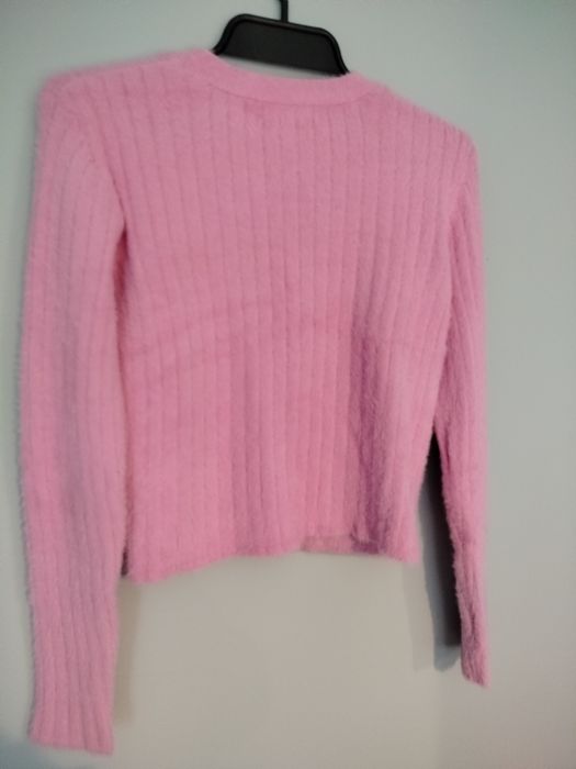 Sweterek różowy S
