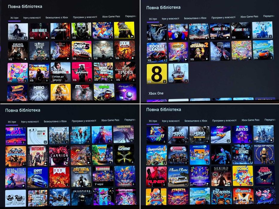 Ігрова приставка Microsoft XBOX Series X - 1tb - 50+ games