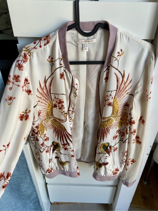 Bomberka Zara M kurtka ptak lekka wiosenna bluza