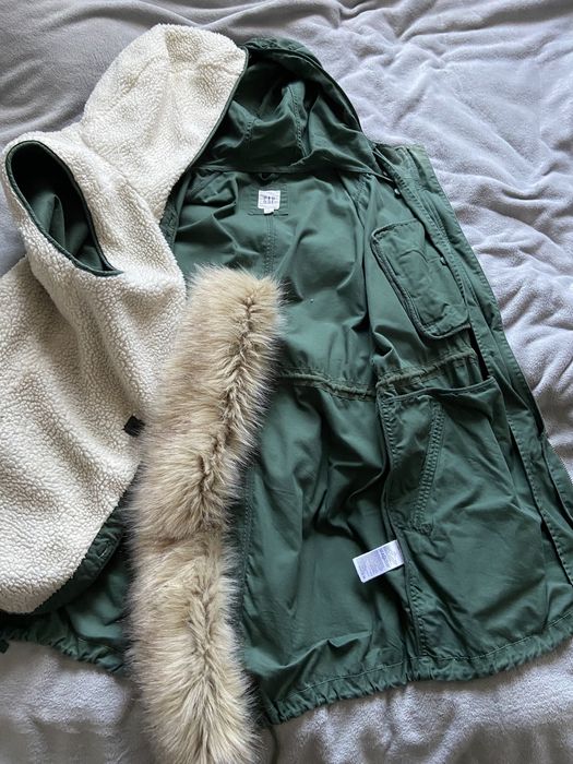 Kurtka parka damska Gap