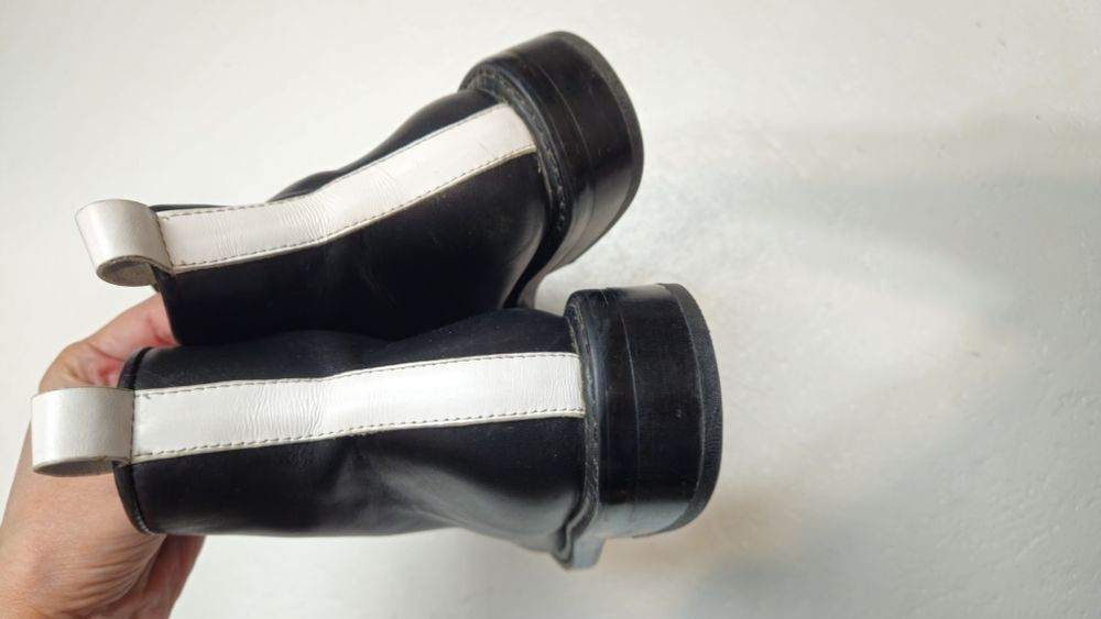 Marni шкіряни черевики декоровані блискавками, натуральна шкіра