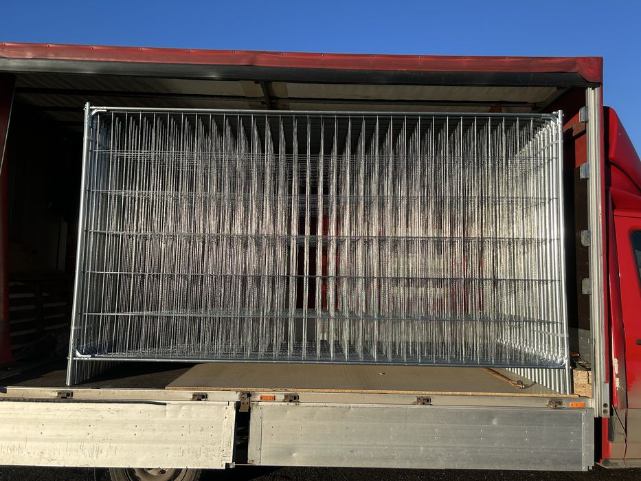 Ogrodzenie budowlane ażurowe – panel 3,45 m, płot tymczasowy