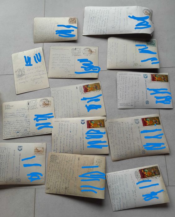 Stare kartki pocztowe pocztówki stare zdjęcia Krynica zestaw 13 + 80