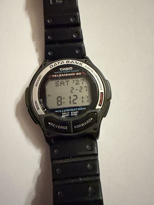 Zegarek casio DB-34H data bank