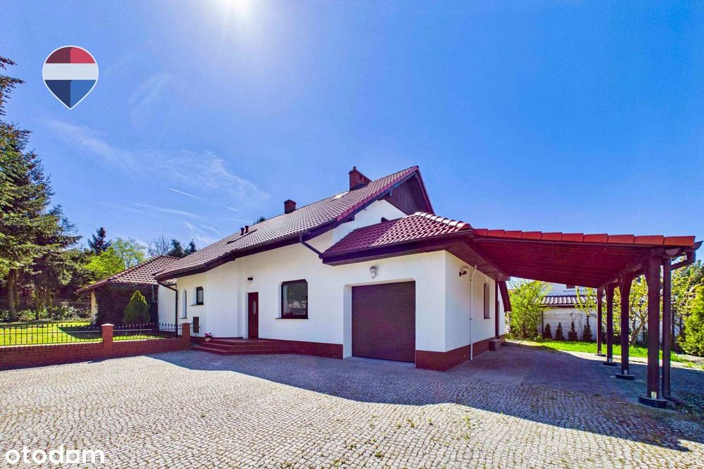 Przestronny dom z ogrodem i strefą relaksu