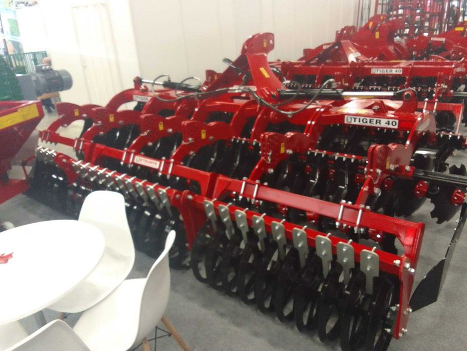 Brona Hydrauliczna 4m TIGER II Strumyk transport Brona talerzowa