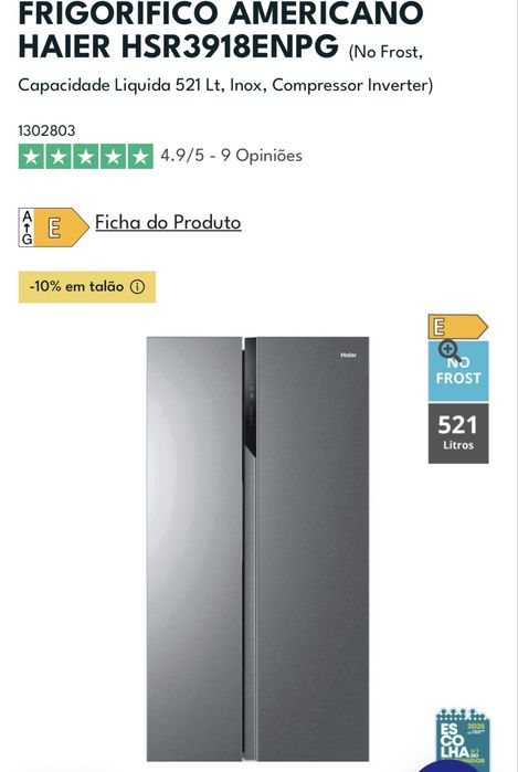 Frigorífico americano