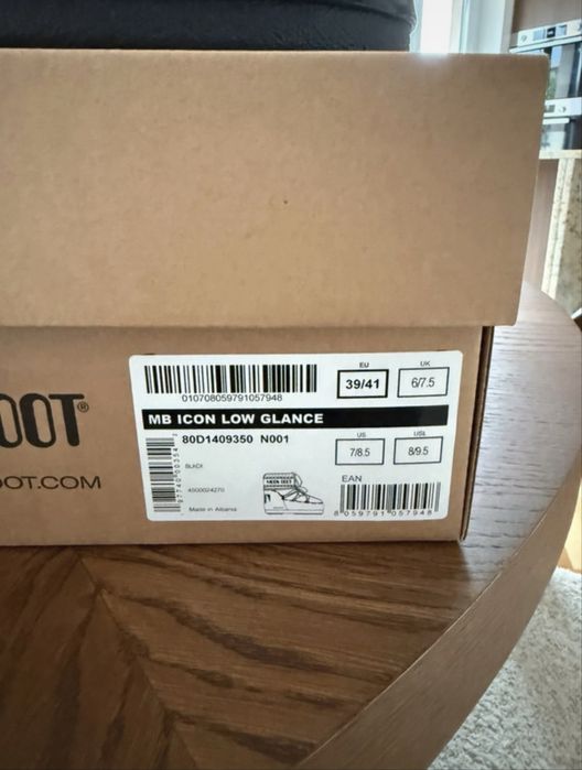 Moon boot Noir Low Glance 39-41 Nowe!