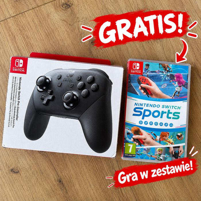 Pad Nintendo Switch Pro Controller + GRA GRATIS!!!
