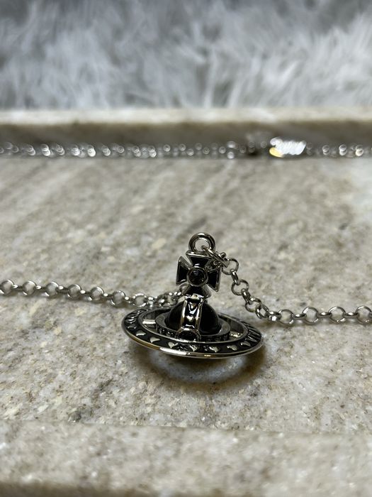Vivienne Westwood x NANA black orb Necklace Підвіска Подвеска Кулон