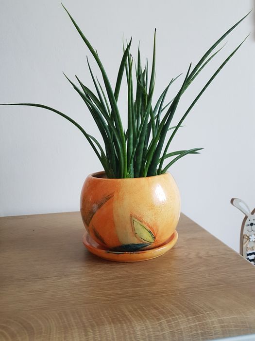 Porcelanowa  doniczka