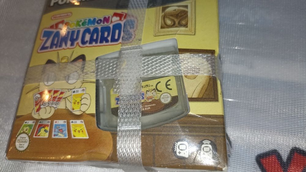 Pokemon Mini Zany Cards nowa zafoliowana fabrycznie rarytas