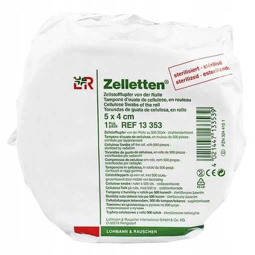 Zelletten Waciki 12 warstw. bezpyłowe 500 szt