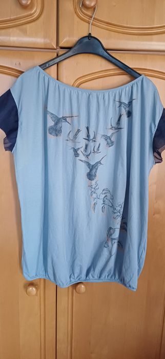 Bluzeczka ZARA R 50,52 pod pachą 65cm dł 67cm